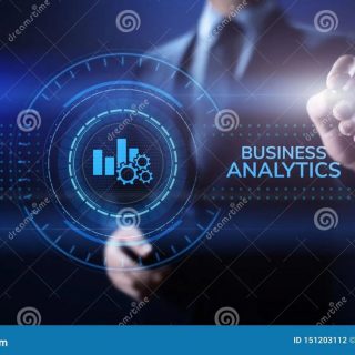 Business Analytics Intelligence Analysis BI Big Data Technology Concept