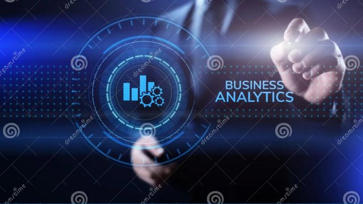Business Analytics Intelligence Analysis BI Big Data Technology Concept